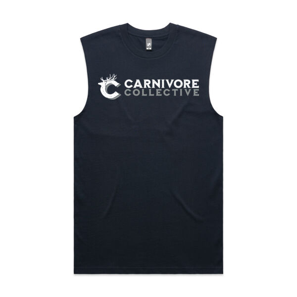 Carnivore Collective "Jacked Deer" Men's Singlet - Dark Thumbnail