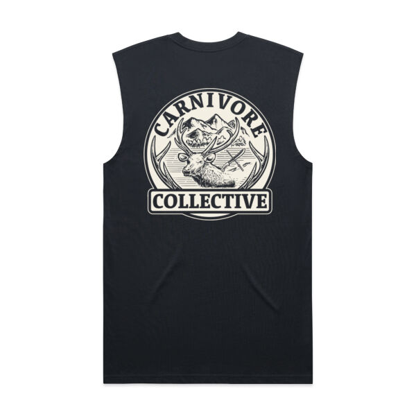 Carnivore Collective "Carnivore Crest" Men's Singlet - Dark Thumbnail