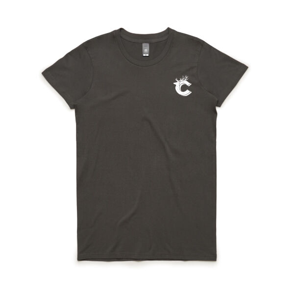 Carnivore Collective "Carnivore Crest" Women's Tee - Dark Thumbnail