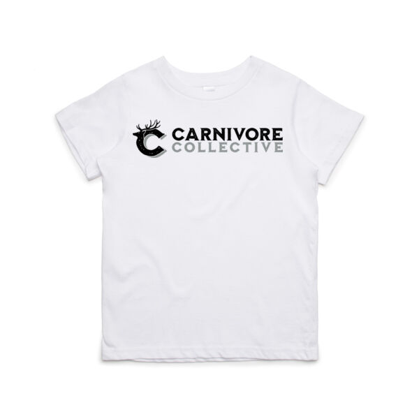 Carnivore Collective "Jacked Deer" Kids Tee - (Light) Size 2-6  Thumbnail