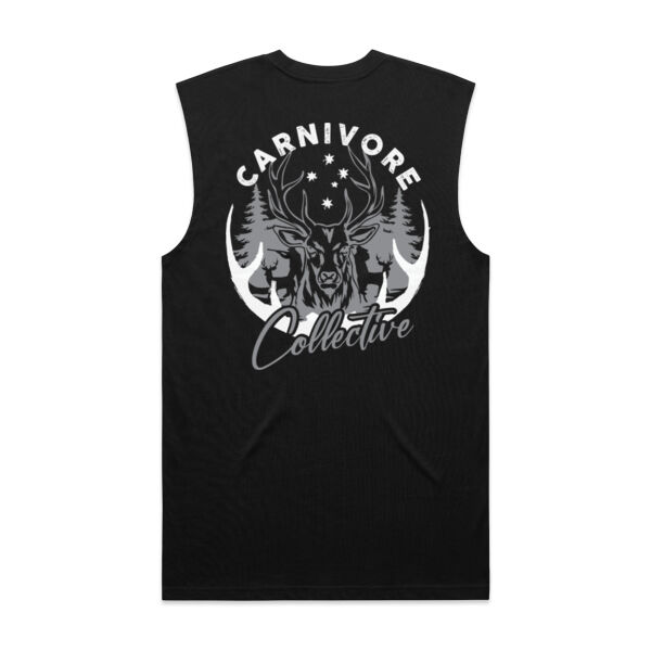 Carnivore Collective "Southern Cross" Men's Singlet - Dark Thumbnail