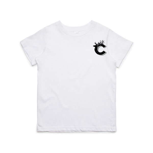 Carnivore Collective "Carnivore Crest" Kids Tee - (Light) Size 2-6   Thumbnail