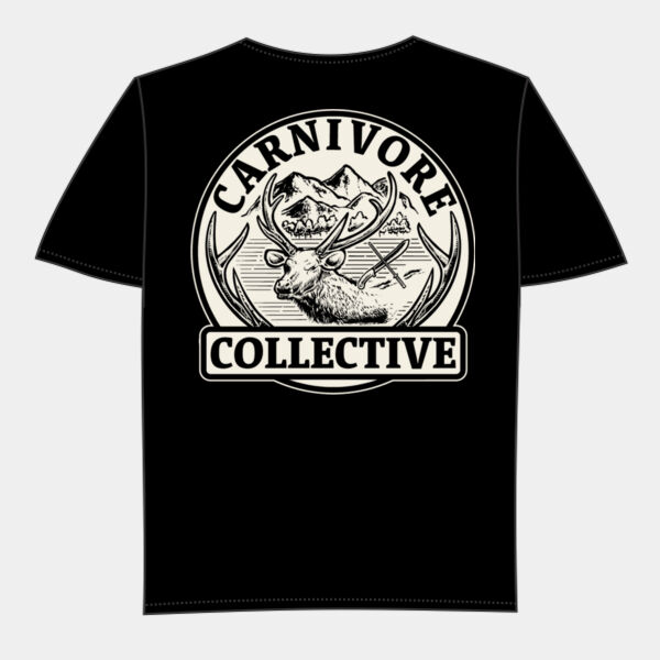 Carnivore Collective "Carnivore Crest" Kids Tee (Dark) Size 8-16  Thumbnail