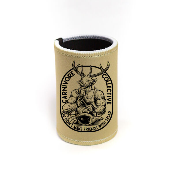 Carnivore Collective "Jacked Deer Limited Edition" Stubby Holder - Light  Thumbnail