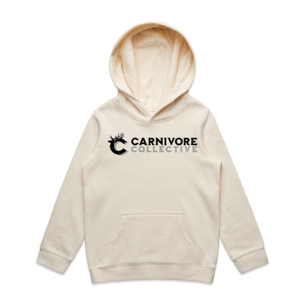 Carnivore Collective "Jacked Deer" Kids Hoodie - Light Thumbnail