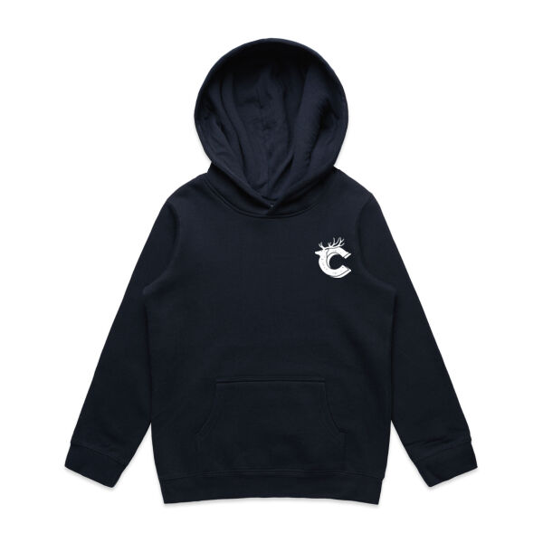 Carnivore Collective "Carnivore Crest" Kids Hoodie - Dark   Thumbnail