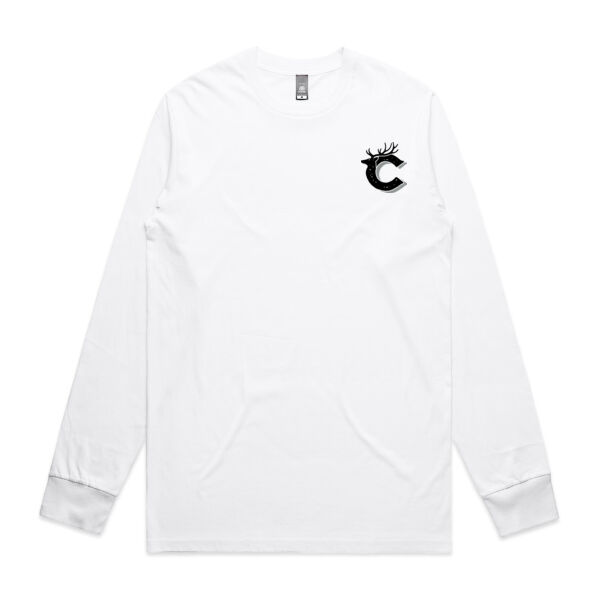 Carnivore Collective "Carnivore Crest" Men's Long Sleeve Tee - Light  Thumbnail
