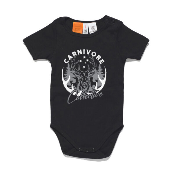 Carnivore Collective "Southern Cross" Mini Me Onesie - Dark  Thumbnail