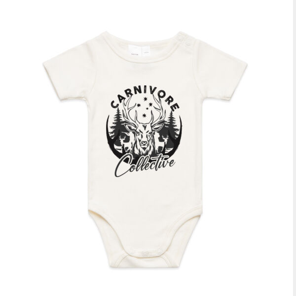 Carnivore Collective "Southern Cross" Mini Me Onesie - Light Thumbnail