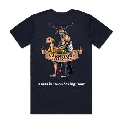 Carnivore Collective "Xmas is Two F*cking Deer" PG Version - Dark Thumbnail