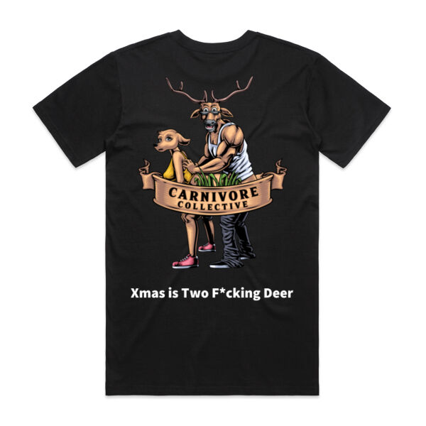 Carnivore Collective "Xmas is Two F*cking Deer" PG Version - Dark Thumbnail