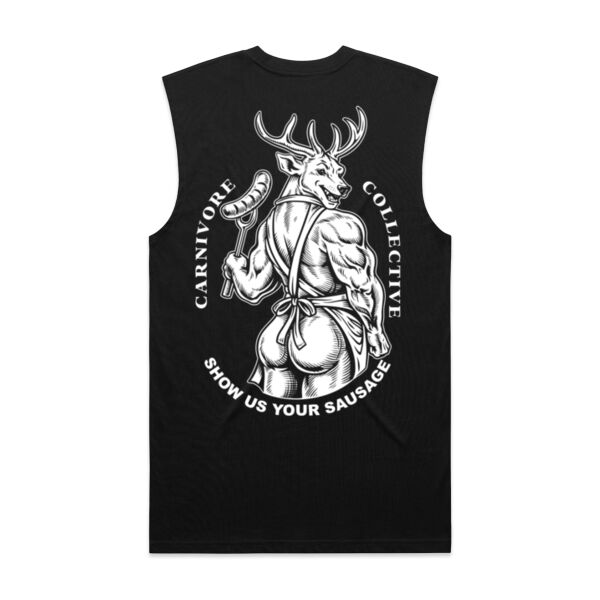 Carnivore Collective "Show us Your Sausage" - Mens Classic Tank - Dark Thumbnail