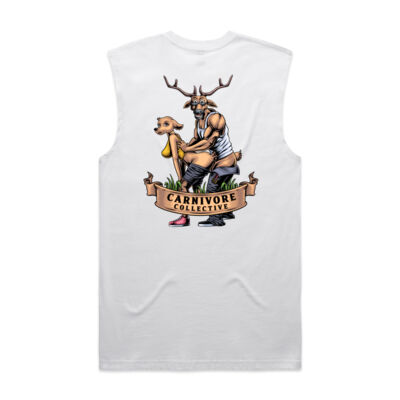 Carnivore Collective "Xmas is Two F*cking Deer" Men's Classic Tunk - Light Thumbnail