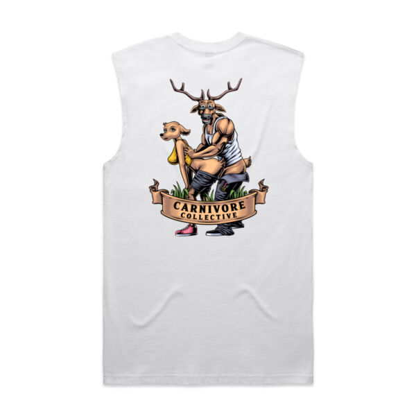 Carnivore Collective "Xmas is Two F*cking Deer" Men's Classic Tunk - Light Thumbnail
